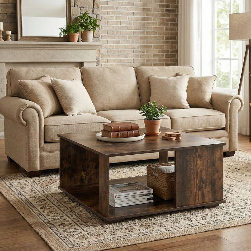 Table basse Sturdy Modern 2 Square Square