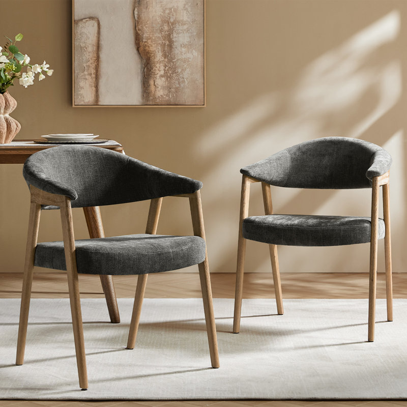 Chaise de salle à manger Milford, Gris