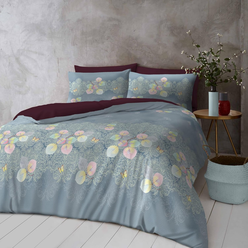 100% Polyester Duvet Cover Set, Double Duvet Cover Set + 3 Additional Pieces