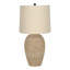 Lampe de table - H 25 po, rotin, abat-jour beige-1383037644-1383037645