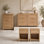 Ensemble de chambre à coucher Allenside 4 pièces