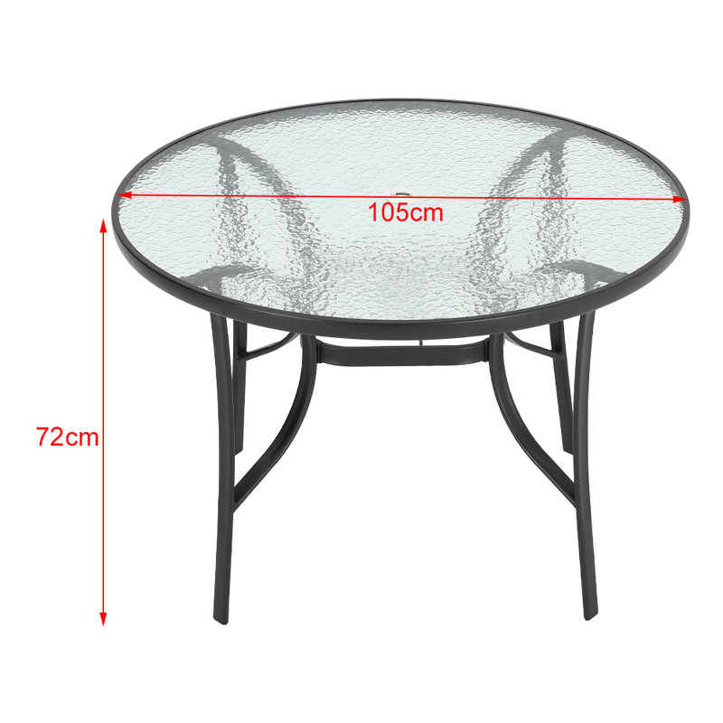 Sumava 2 - Person Patio Dining Set with Round Table