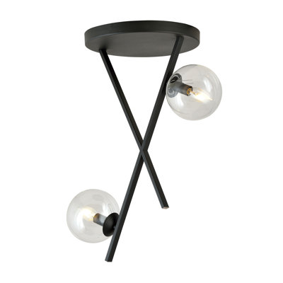 Abbiss 2 - Light Unique/Statement Chandelier with Accents