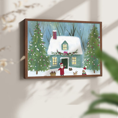 Art de Noël - DCXVII - Reproduction encadrée - Restickable