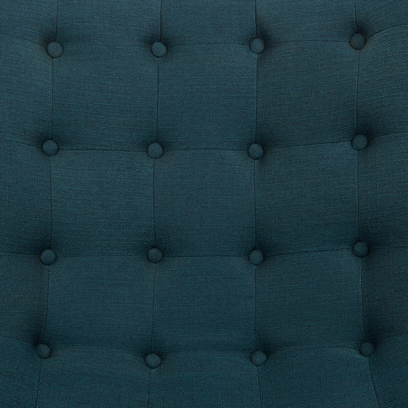 Aliyah 28" Wide Tufted Polyester Side Chair