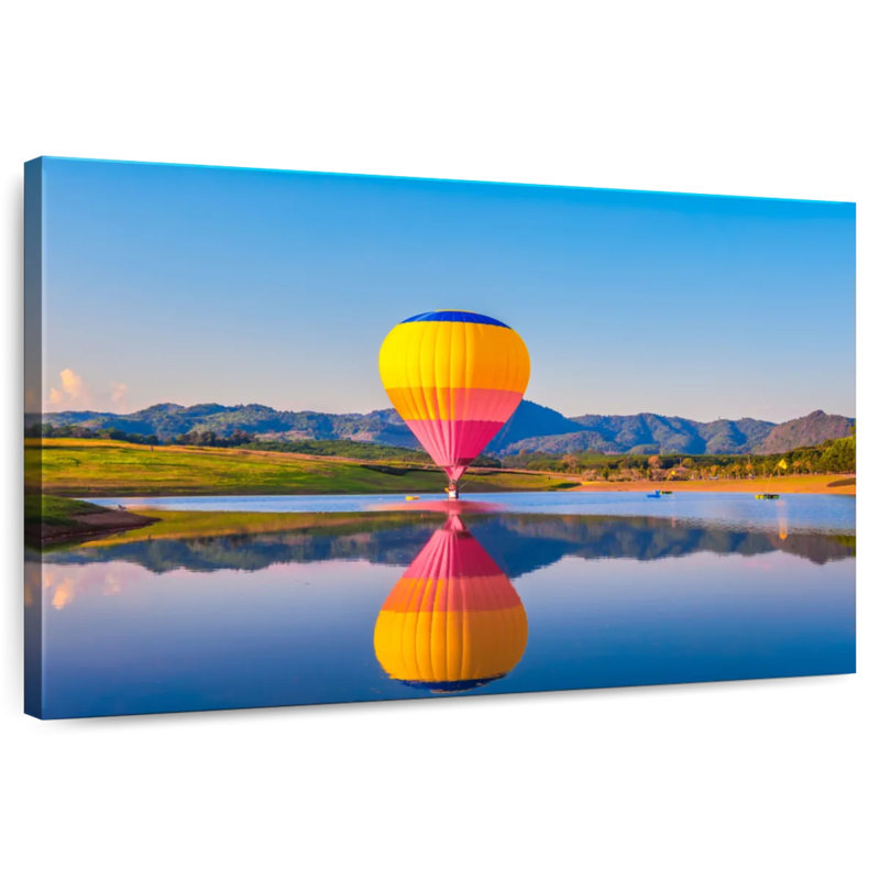 Hot Air Balloon Reflection