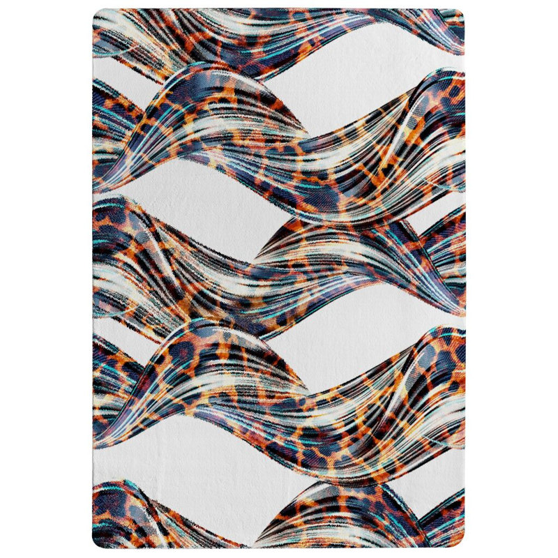 Oxendine Shag Area Rug, Rectangle 140 x 200cm