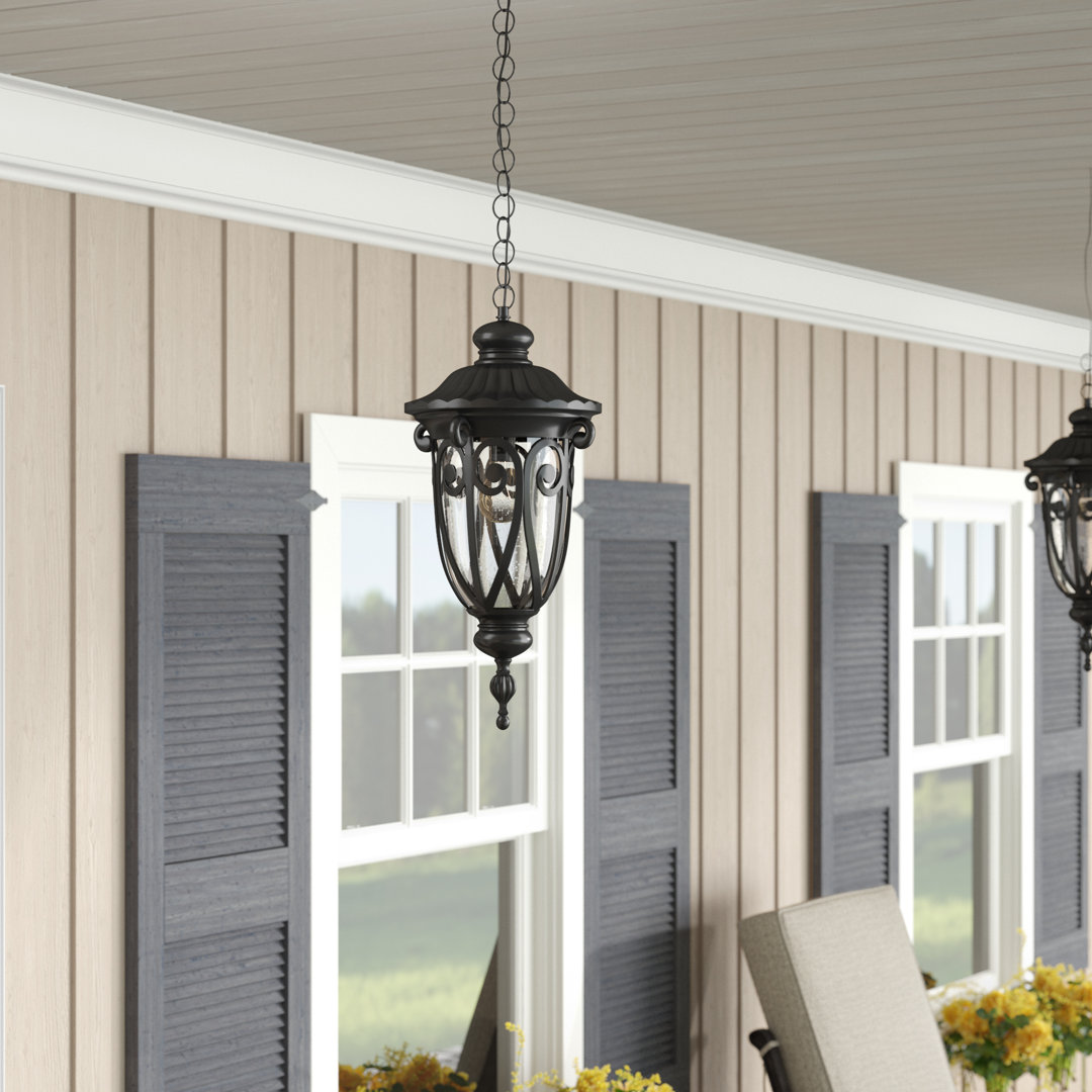 Appalachian 1 - Bulb 20.5" H Outdoor Hanging Lantern Astoria Grand Fixture 