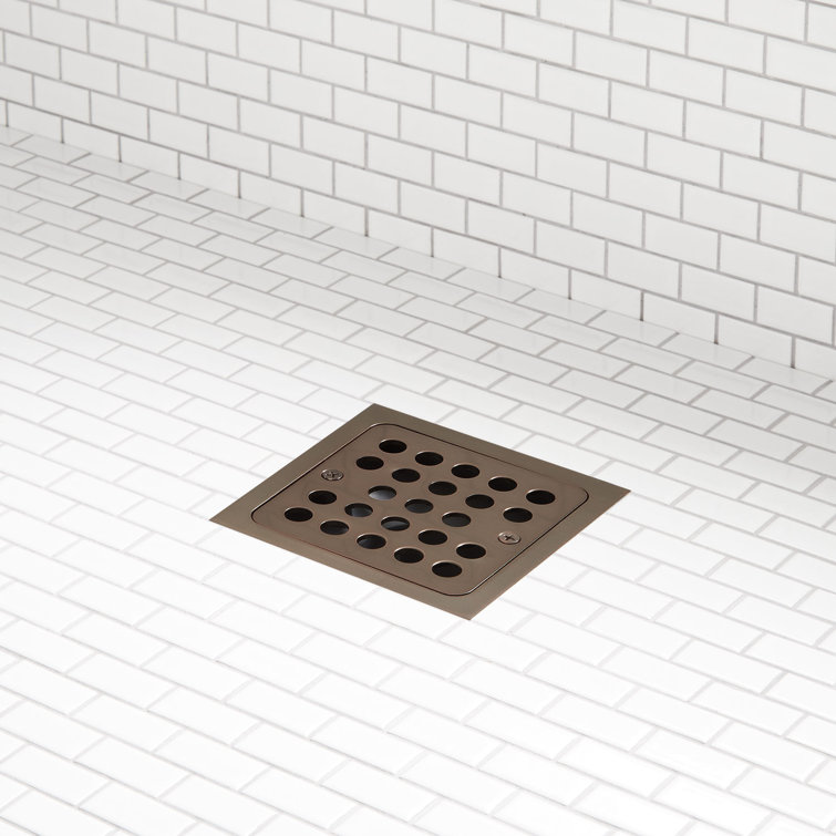 Signature Hardware Menlo Square Shower Drain