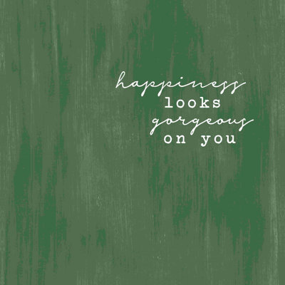 Happiness Looks Good