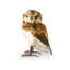 Hibou artificiel à plumes