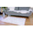 Haja Fluffy Faux Sheepskin Fur Shag Area Rug in White-1128975853