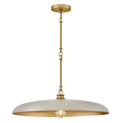 Grand lustre en forme de soucoupe 24 po Hinkley Sadie