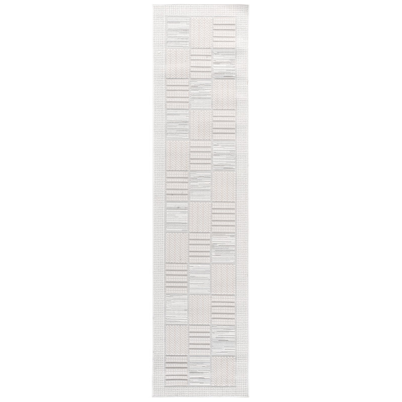 Veranda Performance Geometric Indoor Rug, Runner 2'2" x 9'