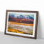 Flamingo Lake in Bolivia in Abstract - Picture Frame Graphic Art Print-55730499-55730496