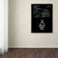Eyron, «Lego Man Vernis», reproduction d'art graphique sur toile tendue en noir-21025698