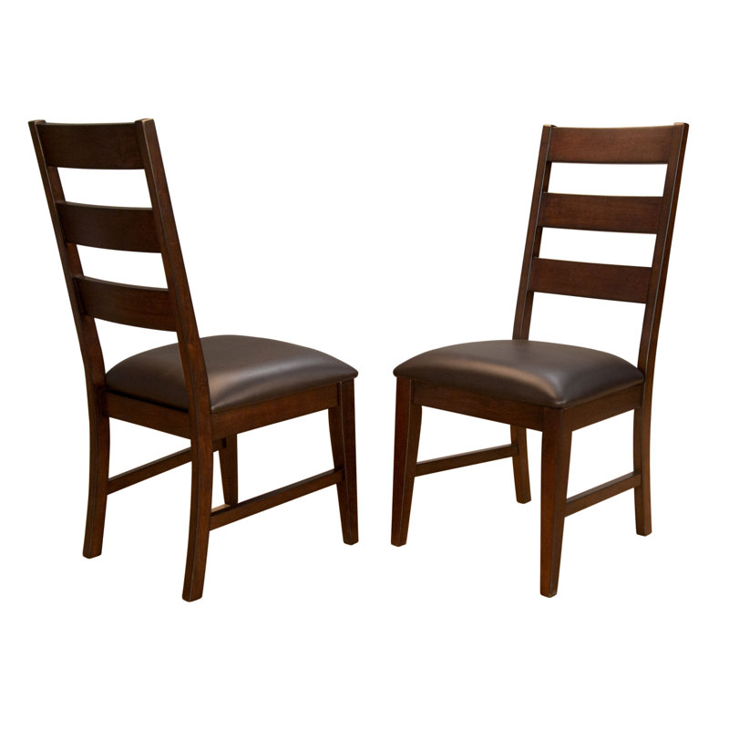 Aguayo 19.5'' H Faux Leather Upholstered Side Chair