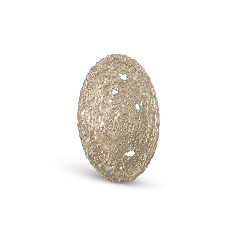 Molten Wall Décor, Silver
