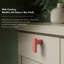 Poignée d'armoire à barre en L ROUS Hardware Art Deco, aluminium massif, finition mate, rosé (1 compte)-93546666