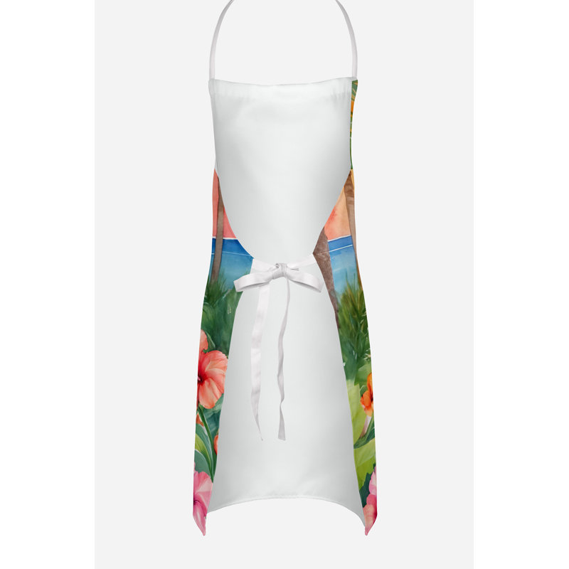 Floral Bib Apron