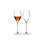 Veloce Crystal Rose Wine Glass