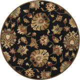 Arnedra Hand Tufted Wool Floral Indoor Rug