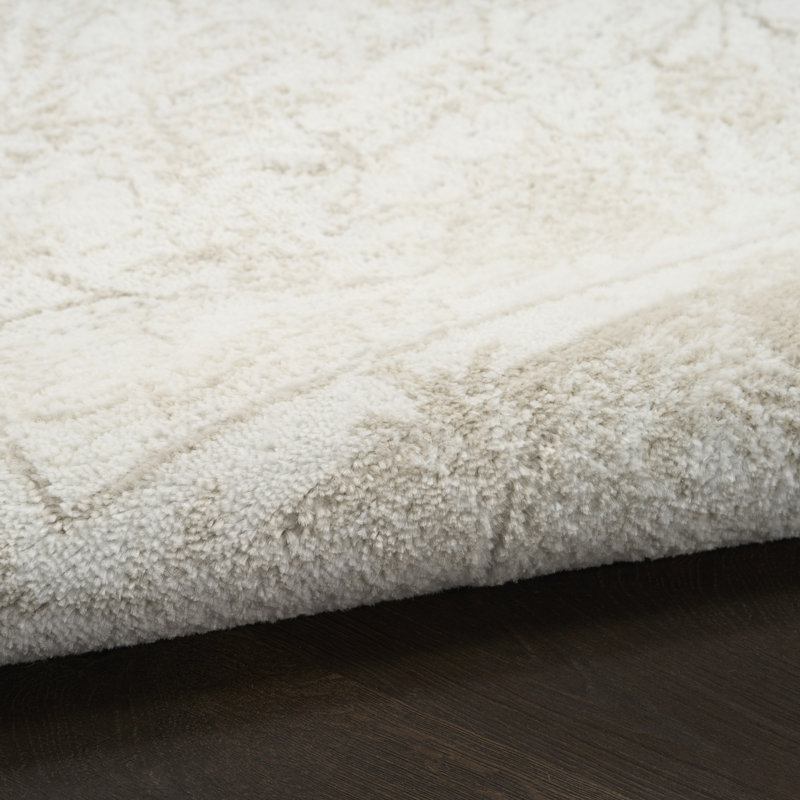Tapis d'intérieur Lafever vintage 90 x 150 cm ivoire taupe, Rectangulaire 3 pi x 5 pi