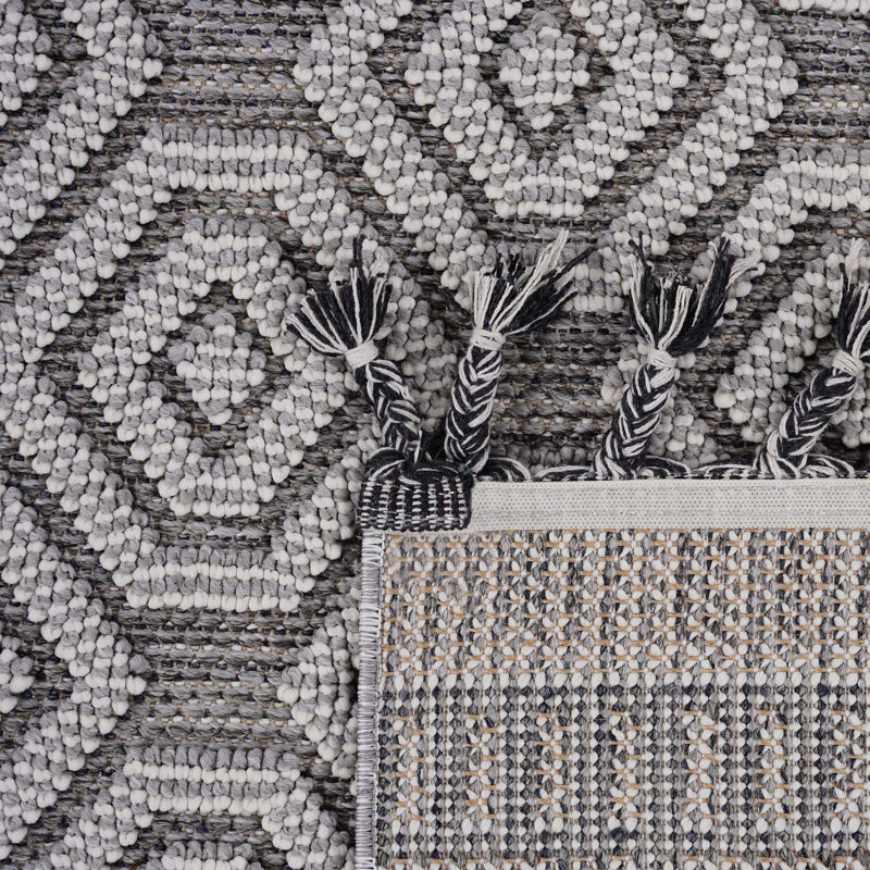Collection Geometric Indoor/Outdoor Area Rug, Rectangle 7'9" x 10'