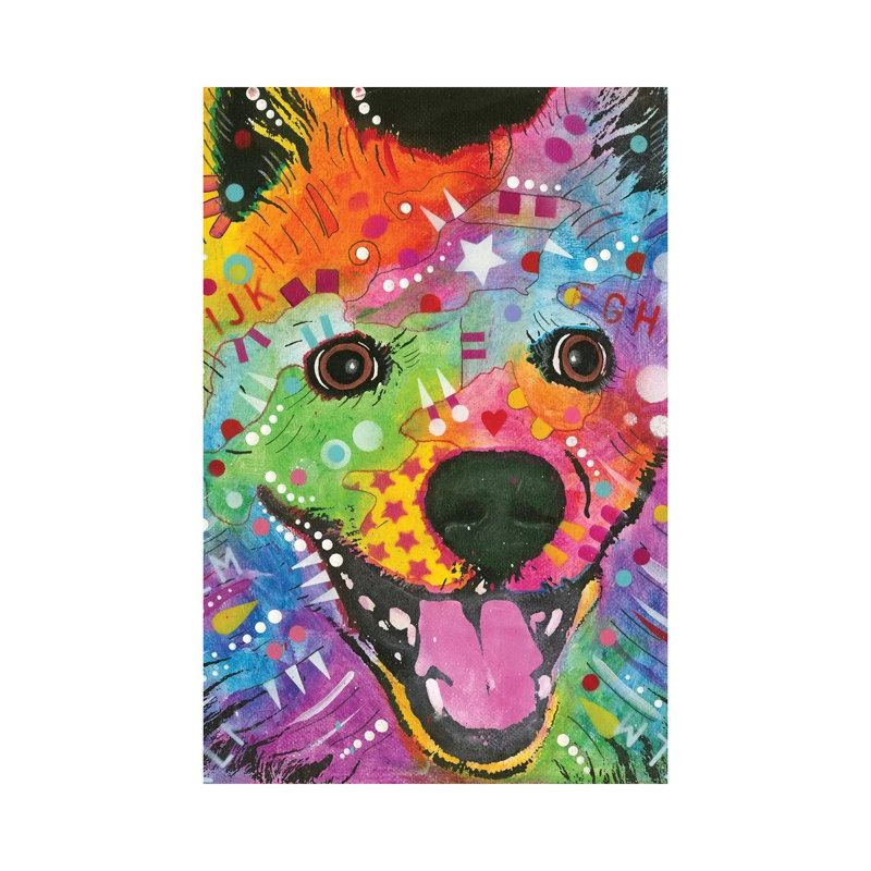 Eskimo Dog by Dean Russo - Wrapped Canvas Print, 20.32 cm H x 30.48 cm W