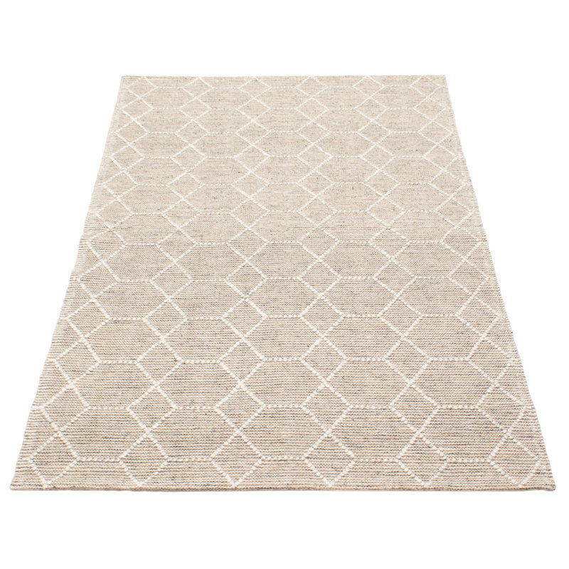 Tapis taupe Sienna 4 pi 10 po x 7 pi 10 po