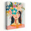 Femme sauvage, art floral contemporain-118365545