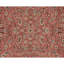 Tapis rose et noir noué à la main de haute qualité