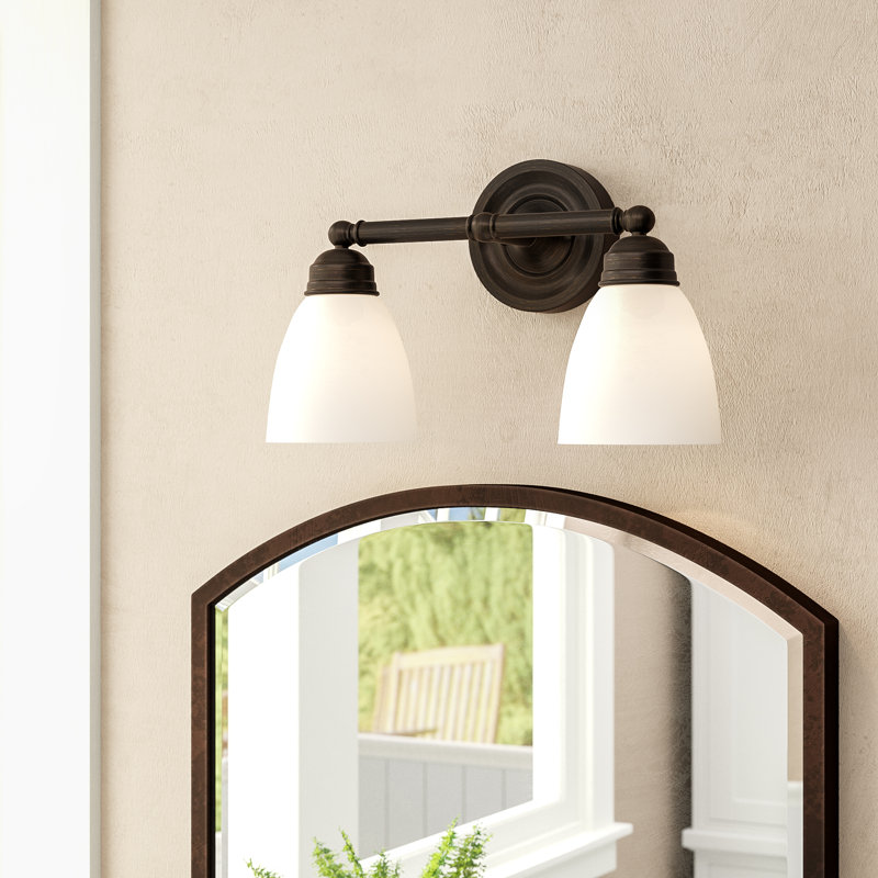Croxley 2 - Light Dimmable Vanity Light, Rubbed Oil Bronze