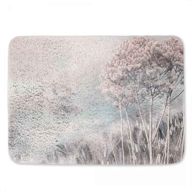 Tapis de bain Misty Meadow, L 17 po x L 24 po