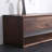 Solid Walnut TV Stand with Rounded Corners-2026802882