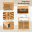 Armoire de rangement en bambou Ebern Designs