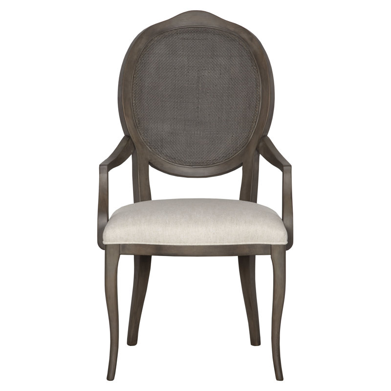 Ava 22.5" W Armchair, Almond Buff, 9953 Pewter Polyester