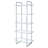 Colfax Clear 5-shelf Bookshelf