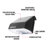 Wagan Outdoor LED Motion Sensor Wall Pack Light with Solar Panels