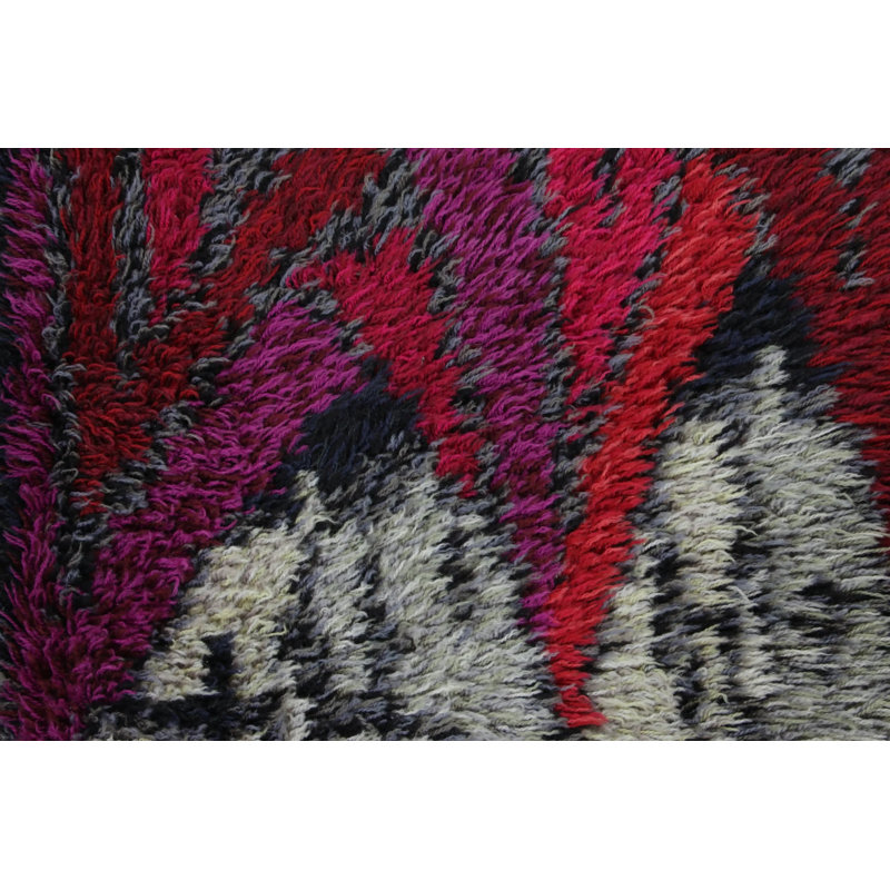 Scandinavian One-of-a-Kind 2'9x4'7 Hand Knotted Area Rug