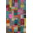 Multicolor Wool Distressed Patchwork Area Rug 7x10