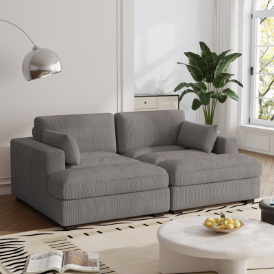 Bentura 210Cm Recessed Arms Modular Sleeper