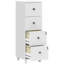 Lateral File Cabinet with 4 Drawer, Lock, for A4 Letter-661884386