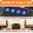 RayChee 2 Player Battery Powered Basketball Arcade Game with 8 Games Included