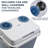 Ivation 25 Quarts Ice Chest in Blue