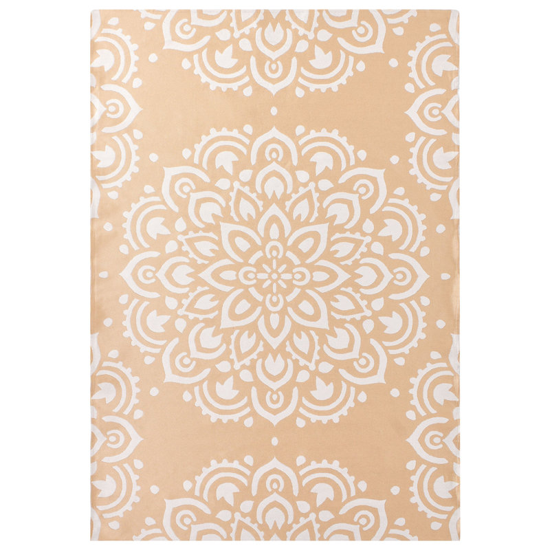 Outdoor Rug KARWAR Beige, Rectangle 160 x 230 cm
