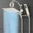 10'' Filtered Rainfall Shower Head With Handheld Combo,, 16'' Adjustable Arc Extension Arm, 20 Stage Shower Filter, 71'' Hose-124070245