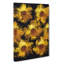 A Wall Of Yellow Sunflowers In Abstract - Wrapped Canvas-55300772