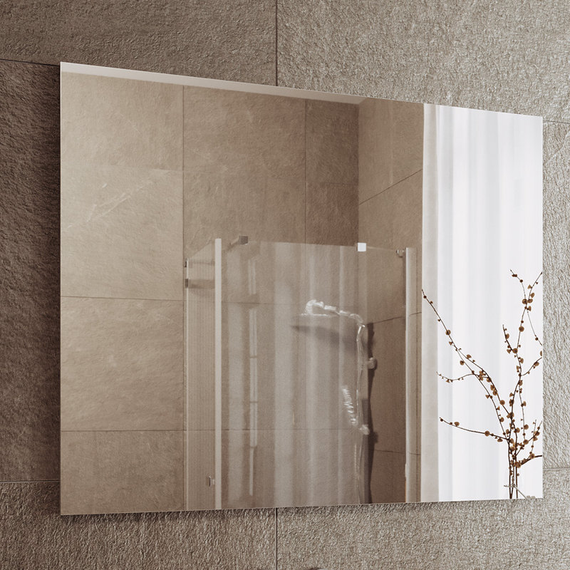 Neponset Glass Flat Vanity Mirror