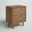 Table de chevet deux tiroirs Conye Easton